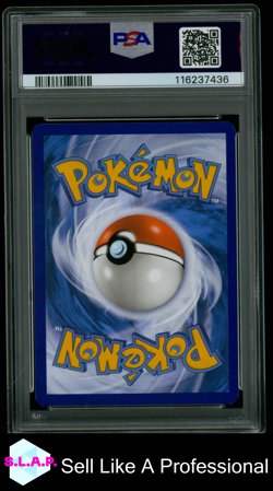 SCIZOR ILLUSTRATION RARE POKEMON GERMAN OBF DE-OBSIDIAN FLAMES 2023 205 PSA 8 - Image 2