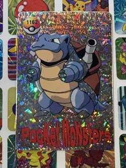Pokemon Vintage Pocket Monsters Vending HOLO Prism Sticker 1999 Bandai Nintendo - Image 3
