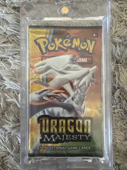 Pokemon TCG Dragon Majesty Booster Pack ART SET 4 Packs - Sun & Moon Sealed NEW - Image 4