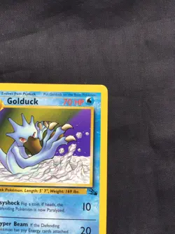 Pokemon Cards: Fossil 1st Edition Uncommon: Golduck 35/62 - Image 3