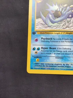 Pokemon Cards: Fossil 1st Edition Uncommon: Golduck 35/62 - Image 5