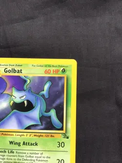 Pokemon Cards: Fossil 1st Edition Uncommon: Golbat 34/62 - Image 3