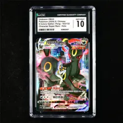 CGC 10 GEM MINT 2024 Pokemon CHN Umbreon VMAX 163/132 CSR - Image 1