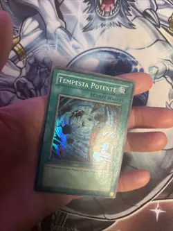 (HE) Yugioh Heavy Storm Italian 1st ED SD3-IT021 Tempesta Potente Super Rare MP - Image 4