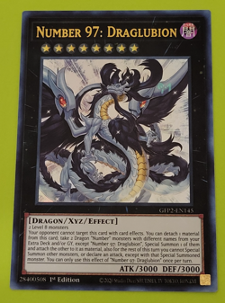 Yu-Gi-Oh Number 97: Draglubion Ultra Rare 1st Edition GFP2-EN145 Nm - Image 1