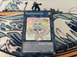 Yugioh Yummy Snatchy Collectors Rare JUSH-EN022 Near Mint - Image 1