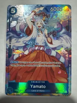 One Piece TCG OP13 OP13-054 Yamato Alt-Art Blue SR 🔥 - Image 1