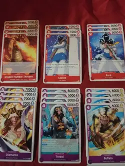 One Piece Tcg Sugar Red/Purple Custom Deck Ready to Play - Image 3
