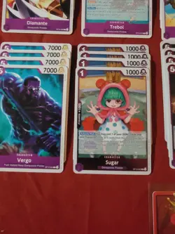 One Piece Tcg Sugar Red/Purple Custom Deck Ready to Play - Image 5
