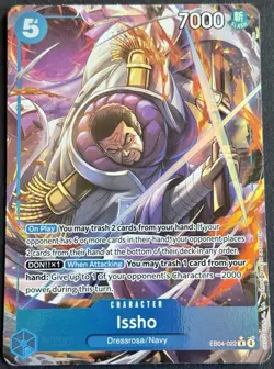 Issho - EB04-022 (Alternate Art) Alt Art The Azure Sea's Seven Foil One Piece - Image 1