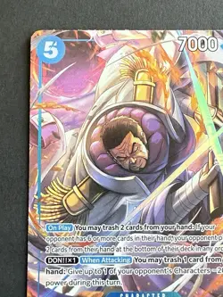 Issho - EB04-022 (Alternate Art) Alt Art The Azure Sea's Seven Foil One Piece - Image 3