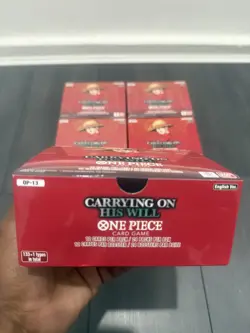 One Piece TCG OP-13 Carrying On His Will Booster Box - UNSEALED & Untouched - Image 2
