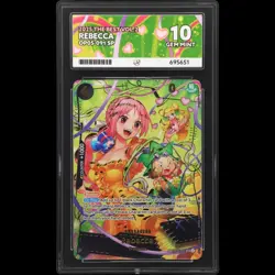 Rebecca The Best Vol.2 OP05-091 SP One Piece Card ACE 10 - Image 1