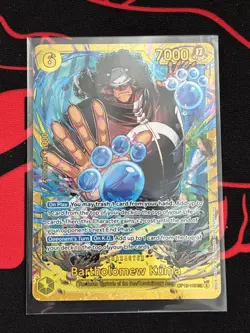 One Piece CCG - Bartholomew Kuma SEC OP12-119 Legacy of the Master - English NM - Image 3