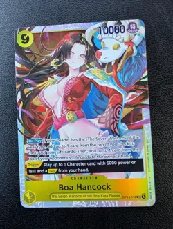 One Piece #OP14-112 Boa Hancock Super Rare SR The Azure Sea's Seven - Image 1