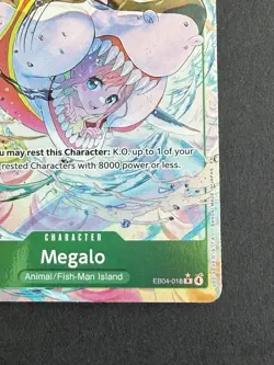 Megalo EB04-018 R ALT ART - The Azure Sea's Seven ENGLISH OP14 One Piece - Image 5