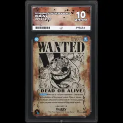 Buggy Wanted Poster OP09-051 SP English ACE 10 One Piece Card - Image 1