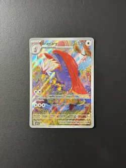 Braviary Full Art 214/191 Sv08: Surging Sparks Holo POKEMON NEAR MINT - Image 1
