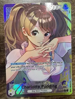 Charlotte Pudding (058) (Parallel) OP08-058 Two Legends Foil - Image 1