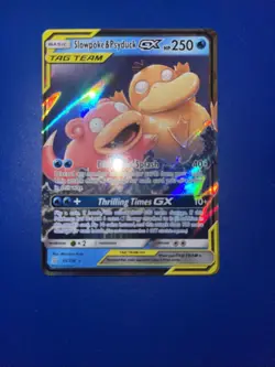 Pokemon TCG Slowpoke Psyduck GX Holo Card 35/236 Sm-Unified Minds - Image 1
