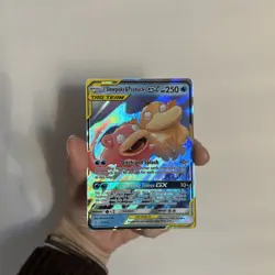 Slowpoke & Psyduck GX (35/236) Unified Minds Tag Team Holo Pokemon Card! - Image 1