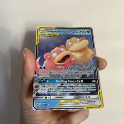 Slowpoke & Psyduck GX (35/236) Unified Minds Tag Team Holo Pokemon Card! - Image 2