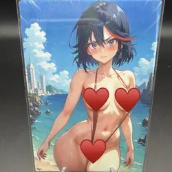 Ryuko Matoi Anime Waifu Card Doujin ACG Goddess Holo - Image 2