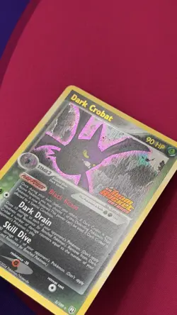 Dark Crobat Reverse Holo 5/109 Ex Team Rocket Returns Pokemon Card Stamped - Image 4