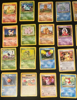 Pokemon Vintage Lot of 160 cards, NO Energy, NO Halo - various series - Image 5