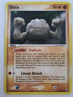 Pokemon TCG Ditto 2005 Rare Card Lot Collectible T2348 D1 - Image 3