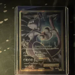 Pokemon Mewtwo EX Full Art Ultra Rare Holo Card 103/108 (mint) - Image 1