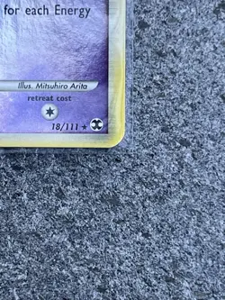 Espeon E4 18/111 Rare Reverse Holo Pokemon Card Rising Rivals Series LP - Image 5
