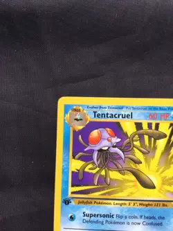 Pokemon Cards: Fossil 1st Edition Uncommon: Tentacruel 44/62 - Image 2