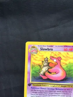 Pokemon Cards: Fossil 1st Edition Uncommon: Slowbro 43/62 - Image 2