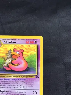 Pokemon Cards: Fossil 1st Edition Uncommon: Slowbro 43/62 - Image 3