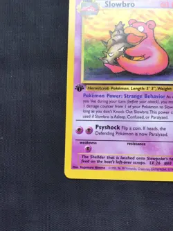 Pokemon Cards: Fossil 1st Edition Uncommon: Slowbro 43/62 - Image 5