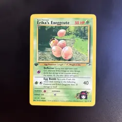 Pokemon Card - Erika's Exeggcute 1st Edition Gym Heroes 43/132 Uncommon - Image 4