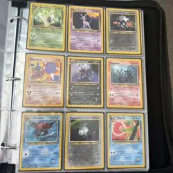 Pokemon Neo Discovery Complete Near Complete 59/75 Cards with gym cards x5 - Image 1