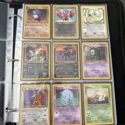 Pokemon Neo Discovery Complete Near Complete 59/75 Cards with gym cards x5 - Image 2