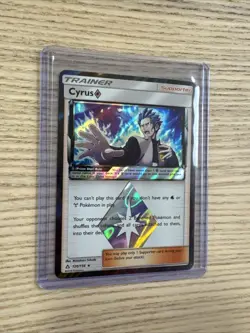 Cyrus 120/156 Rare Prism Star | Ultra Prism | Pokemon Card - Near Mint - Image 1