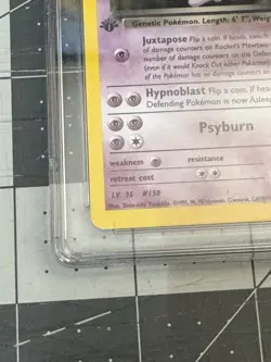 Rockets Mewtwo Holo Gym Heroes Card 14/132 CGC Gem Mint 10 1st Edition - Image 5