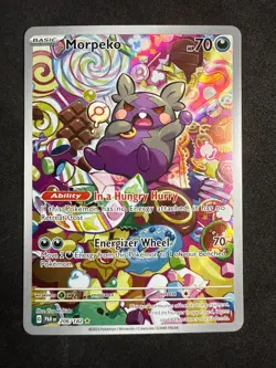 Morpeko Illustration Rare Paradox Rift 206/182 Pokemon Card TCG NM - Image 1