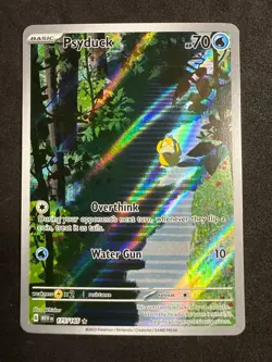 Psyduck Illustration Rare SV 151 English 176/165 Pokemon Card TCG NM - Image 1