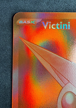 Victini Full Art Monochrome S&V White Flare 172/086 Pokemon Card TCG NM - Image 3