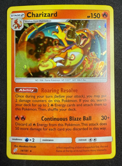 Charizard Cosmos Holo Costco Exclusive Team Up 14/181 Pokemon Card TCG NM - Image 1