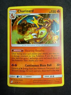 Charizard Cosmos Holo Costco Exclusive Team Up 14/181 Pokemon Card TCG NM - Image 1