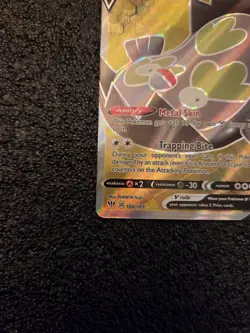 Galarian Stunfisk V (Full Art) - SWSH03: Darkness Ablaze (SWSH03) Pokemon Card - Image 4