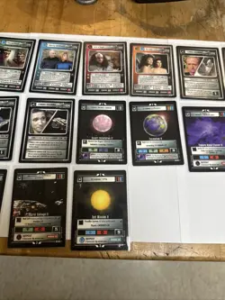 Star Trek CCG Enhanced Premier 2000 Complete 21-Card Pack Fresh Promo Set - Image 3