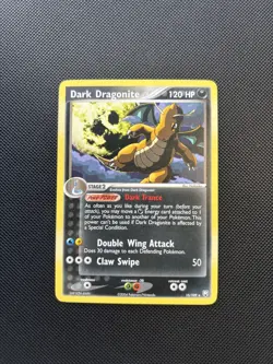 Pokemon Card EX Team Rocket Returns Dark Dragonite 15/109 Rare NM! - Image 1