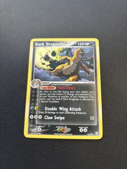 Pokemon Card EX Team Rocket Returns Dark Dragonite 15/109 Rare NM! - Image 3